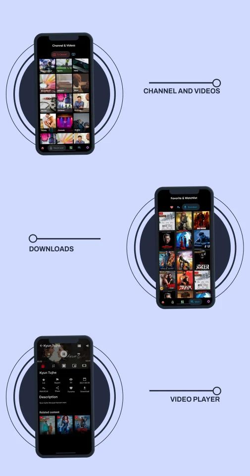 Khoker - Live TV & Movies Video Khoker - Live TV Video Streaming App — screenshot 2