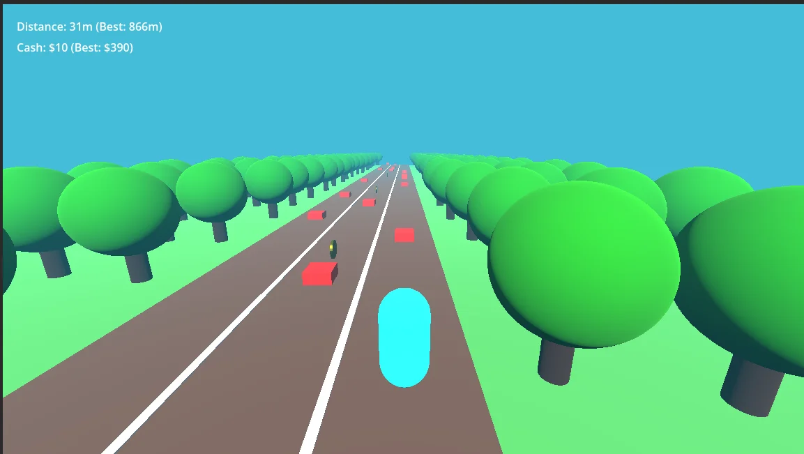 3D Endless Runner Game Template - Godot — screenshot 4