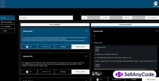 BBS Template with Point Purchase Functionality (Vue.js)
