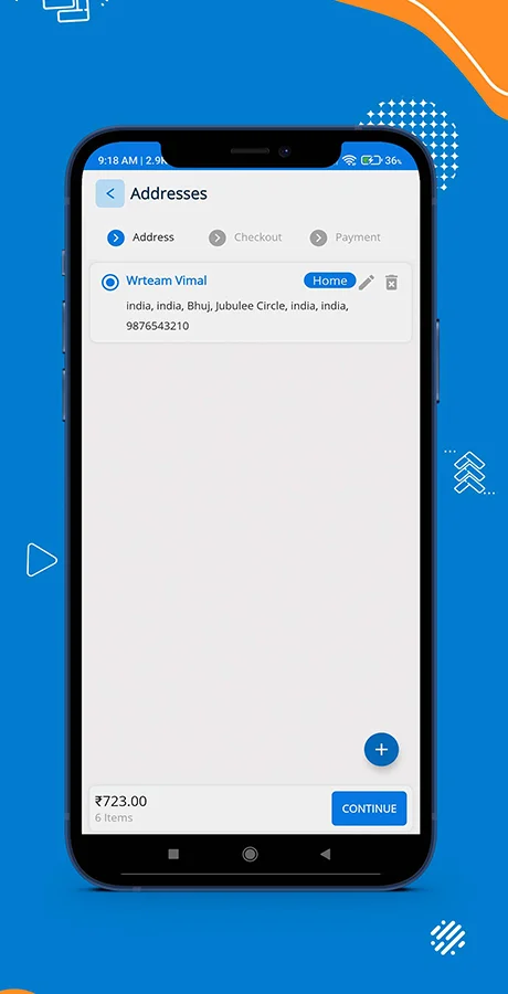 eCart - Grocery, Food Delivery, Fruits & Vegetable Store, Full Android eCommerce App — screenshot 9