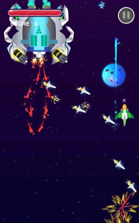 Galaxy Battle - Unity Complete Project with AdMob Ad for Android and iOS — screenshot 4