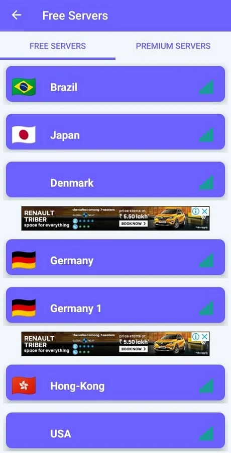 ITech VPN App | VPN Unblock Proxy | VPN Secure Servers | Admin Panel | AdMob Ads — screenshot 5