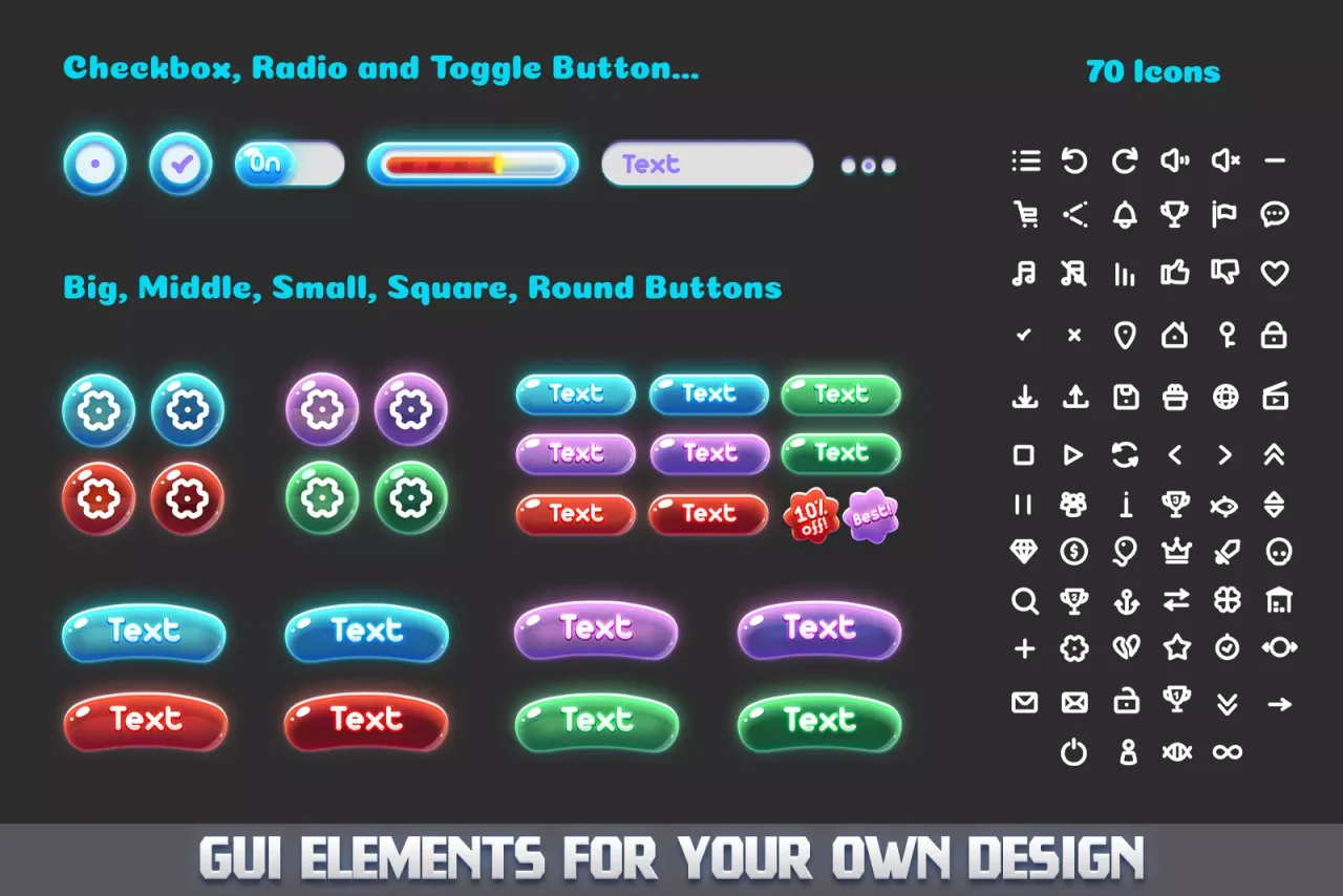MK Bubble Shooter Kit Underwater Pop Game Template — screenshot 10