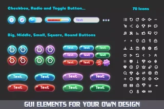 MK Bubble Shooter Kit Underwater Pop Game Template