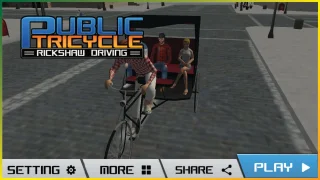 City Cycle Rickshaw Driver Simulator 64 Bit