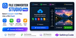 File Converter Studio Pro Batch File Converter & Editor Tool
