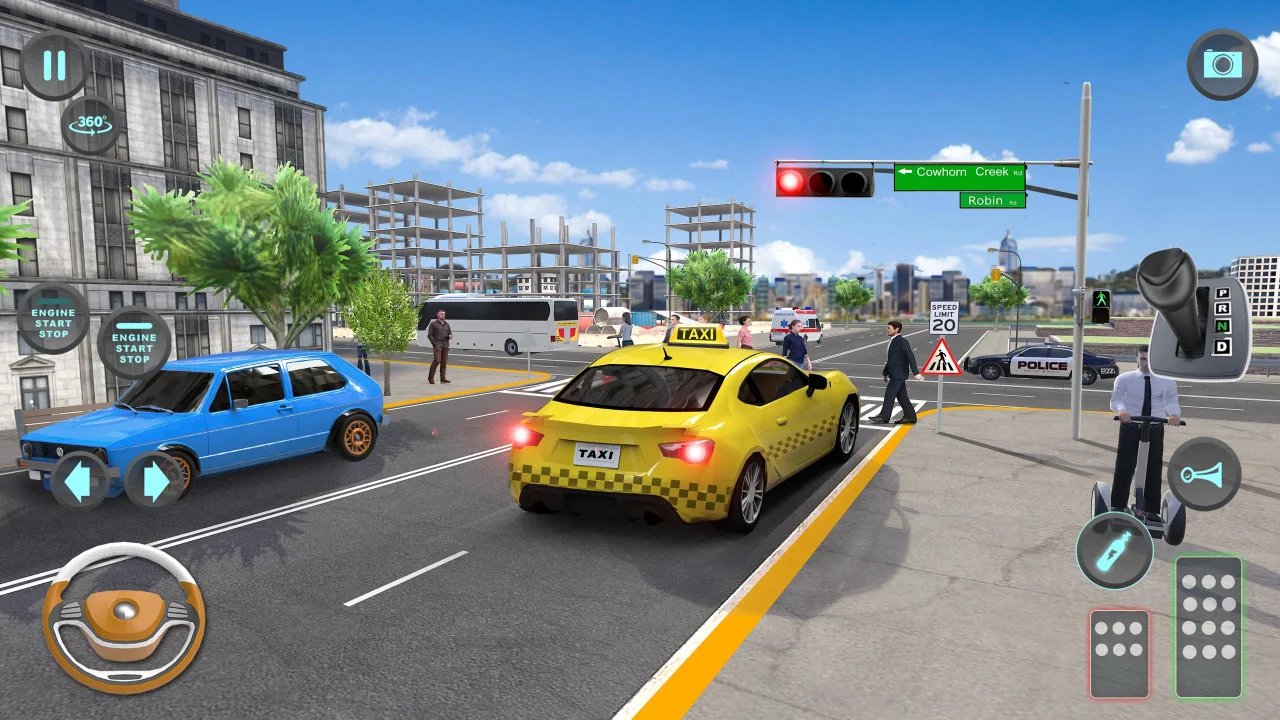 City Taxi Driving Simulator: PvP Taxi Game — screenshot 2