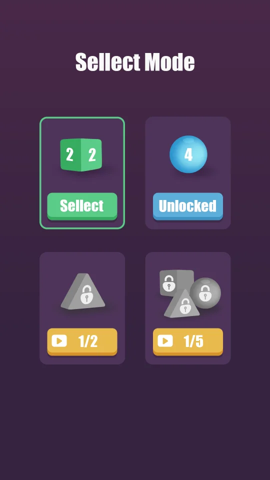 Cube 2048: 3D Merge Game — screenshot 3