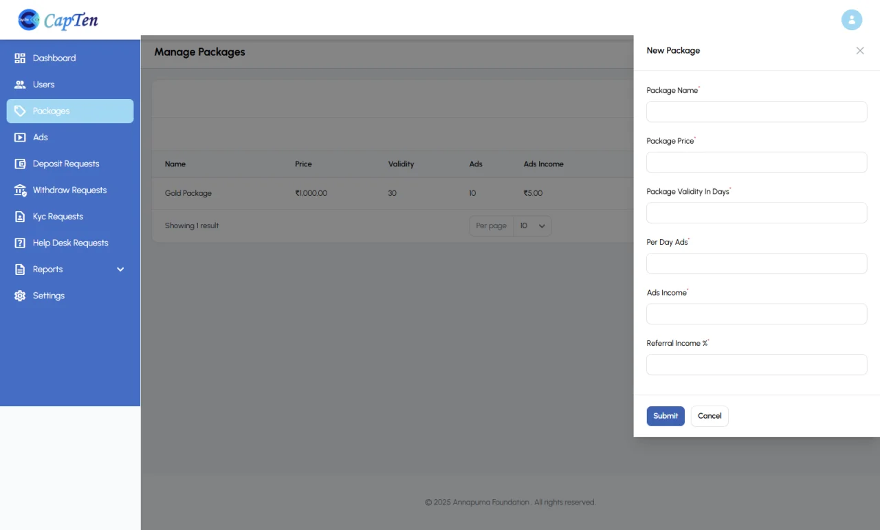 Adview MLM Software a Complete Advertising & Earning Solution — screenshot 4