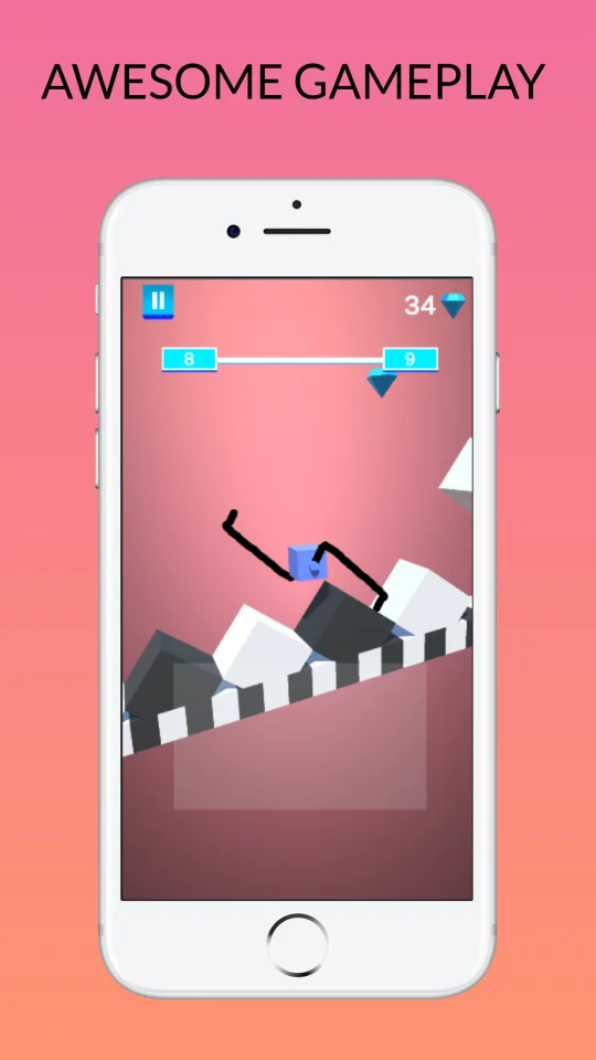 Draw Climber 3D Game Unity Source Code — screenshot 1
