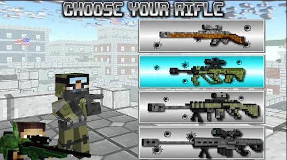 American Block Sniper Survival — screenshot 5