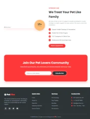 Pets Modern Animal Store & Veterinary Responsive HTML Template