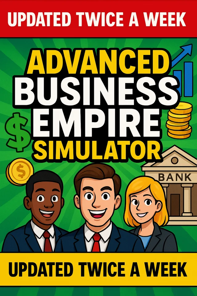 Business Empire Clicker Game with Python & Pygame — screenshot 1