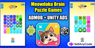 Meowdoku Brain Puzzle Games Unity Source Code