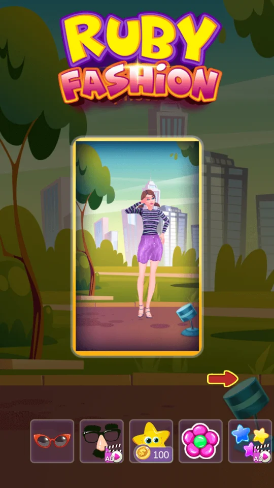 Ruby Fashion Game Unity — screenshot 1