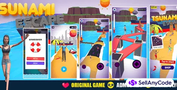Tsunami Escape: Original Game