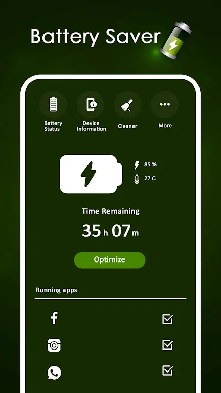 Battery Saver Pro - Fast Charging & Power Saver App — screenshot 2
