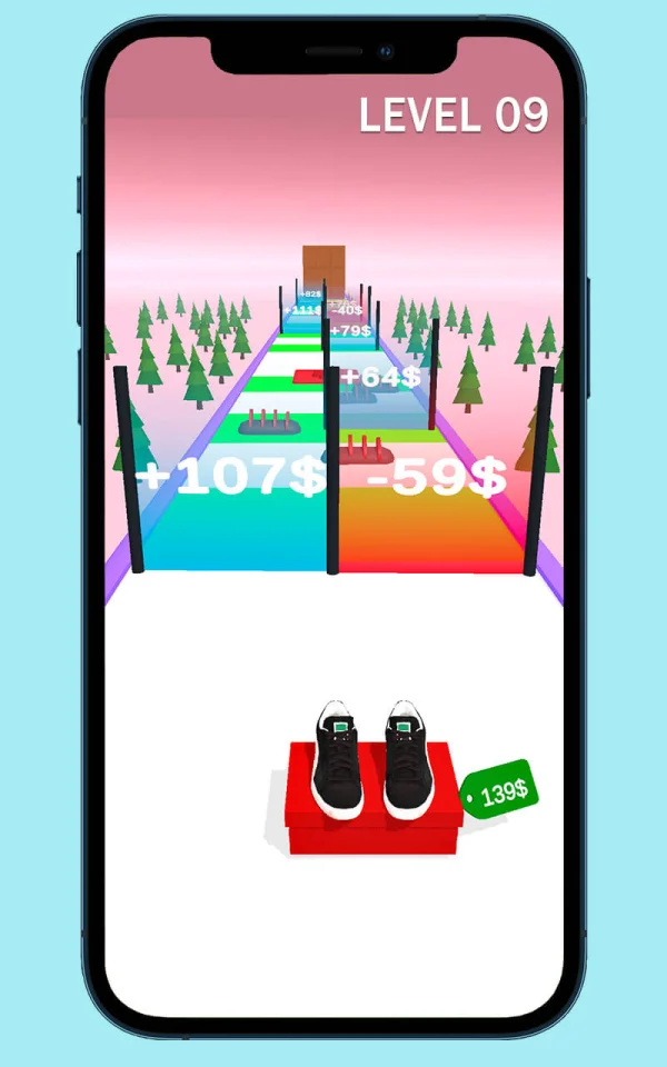 Shoes Rush Evolution Runner 3D – New Top Trending Game — screenshot 3