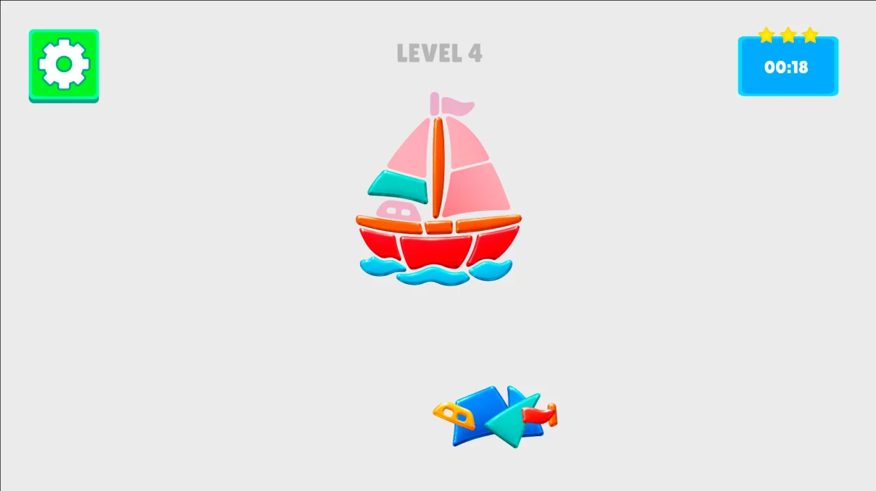 Piece It! - Unity Source Code — screenshot 4
