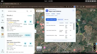 Google Maps Lead Collector - Chrome Extension