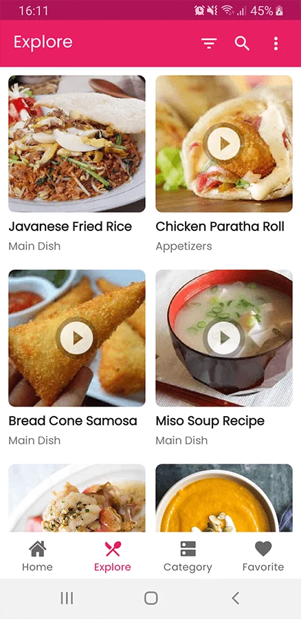 Your Recipes App — screenshot 2