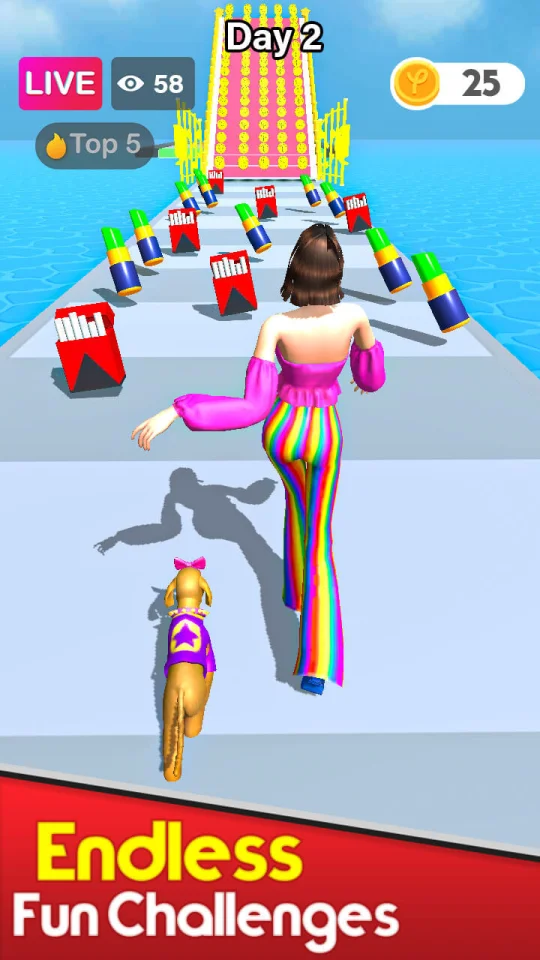 Streamer Runner Rush 3D – New Top Trending Game — screenshot 3