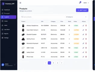SaaS Inventory & Order Management API