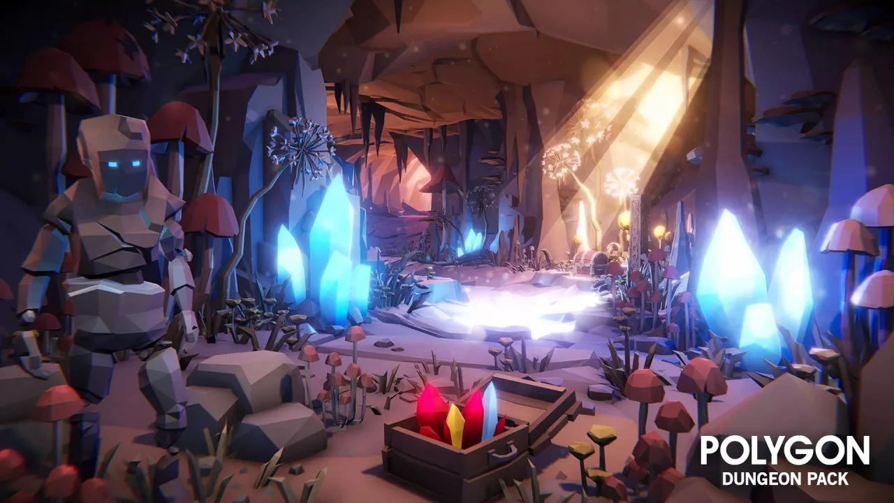 POLYGON Dungeons - Low Poly 3D Art by Synty — screenshot 6