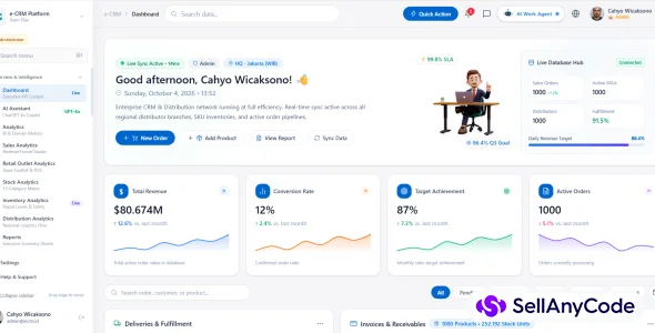E CRM Platform — cover