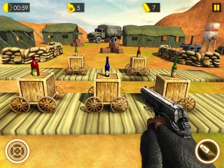Gun Bottle Shooting Expert 3D
