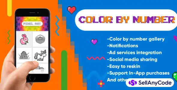 Color by Number – Pixel Art