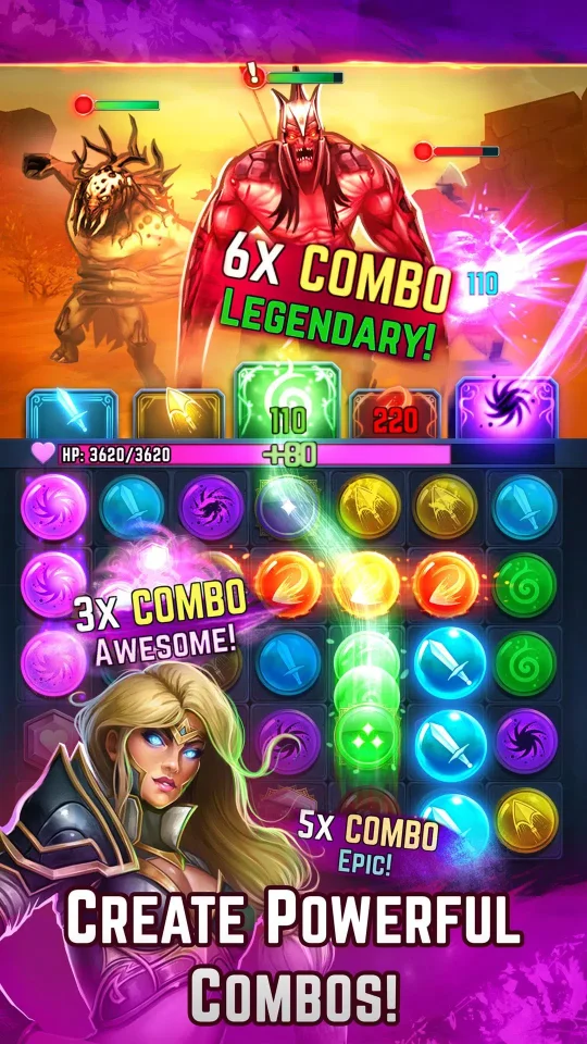 Spellblade Match-3 Puzzle RPG — screenshot 10