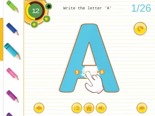 English Tracing Book