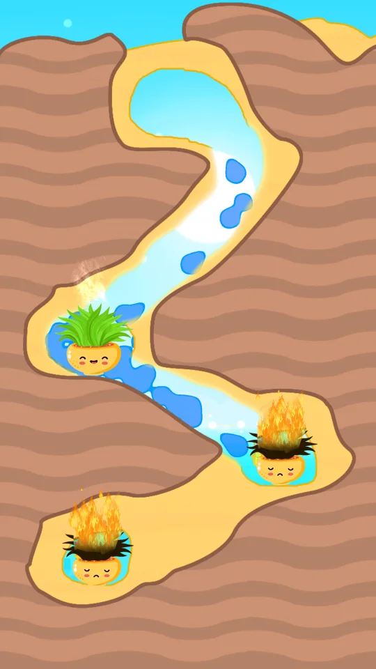 Flood Fire Puzzle – Trending Hyper Casual Game — screenshot 2