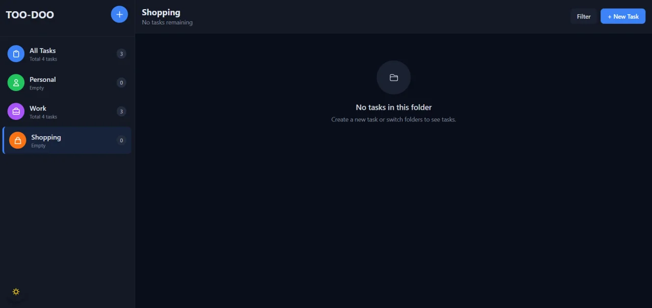 TODO — screenshot 1
