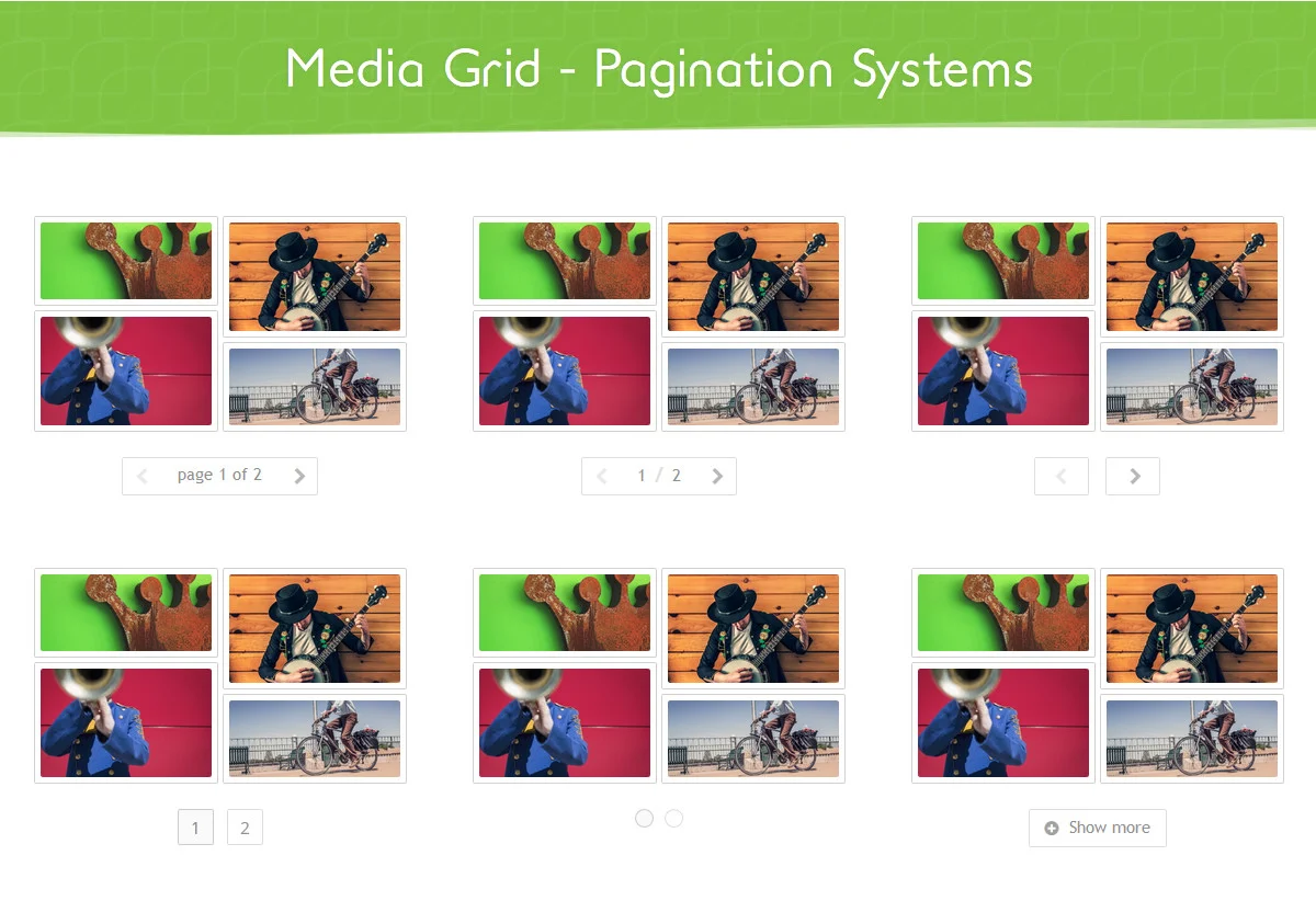 Media Grid - WordPress Responsive Portfolio — screenshot 4