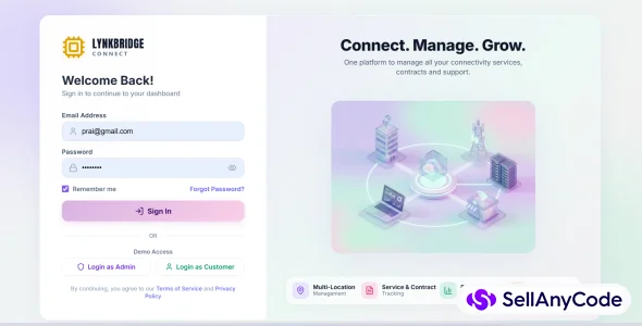 LynkBridge Connect - Telecom Lifecycle Management Platform — cover
