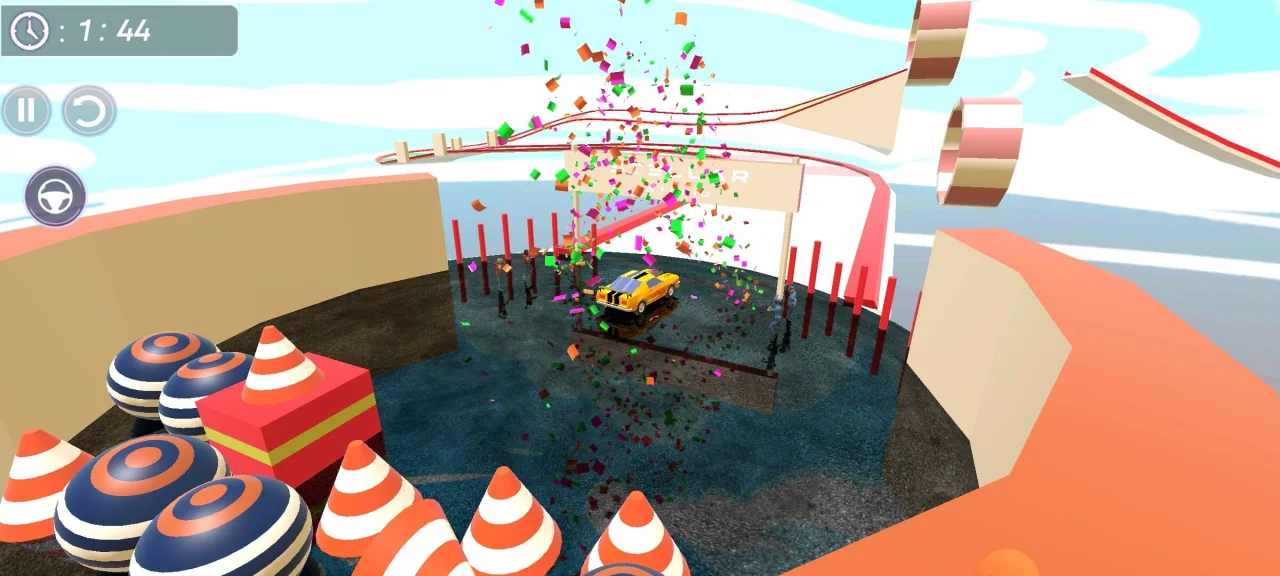 Toon Car Stunt Driving 3D Game — screenshot 7