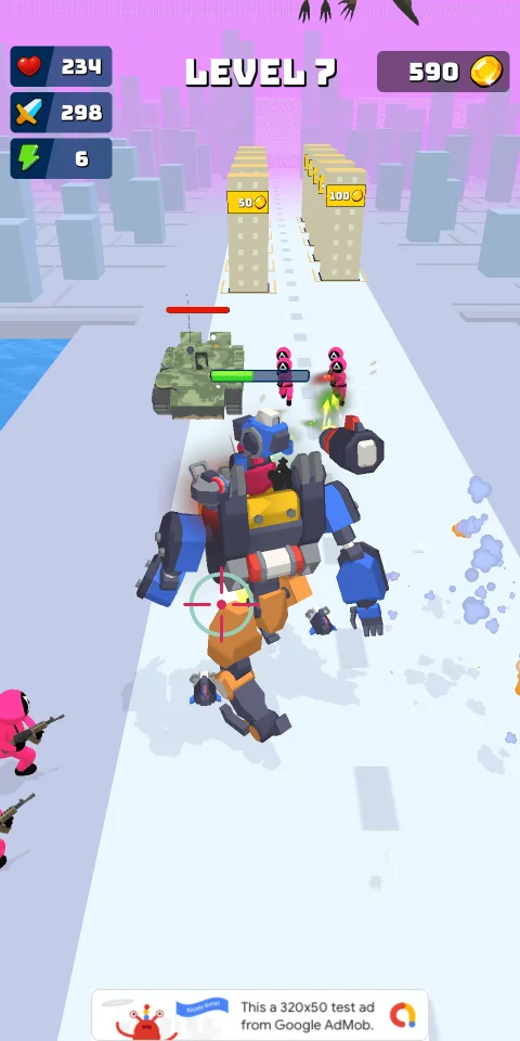 Mech Raise Master Hyper Casual Game — screenshot 4
