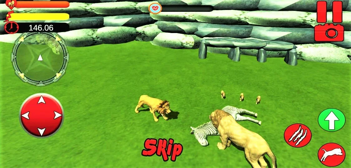 Lion King Jungle Simulator: Wildlife Animal Hunting 64 Bit — screenshot 4
