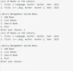 A Library Management System