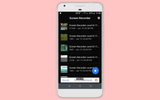 Screen Recorder Pro with Audio