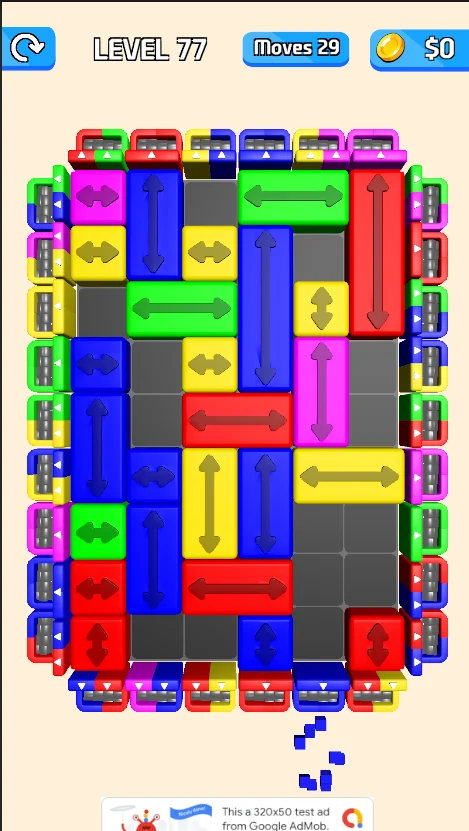 Color Block Jam 3D Puzzle Game Unity — screenshot 2