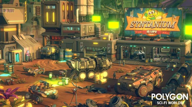 POLYGON - Sci-Fi Worlds Pack - Art by Synty — screenshot 6