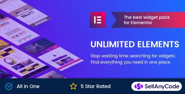 Unlimited Elements for Elementor Page Builder