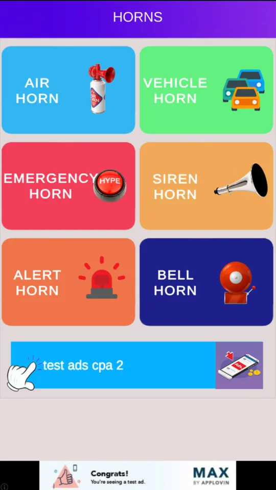 Air Horn – Siren Sound Prank Simulator — screenshot 5
