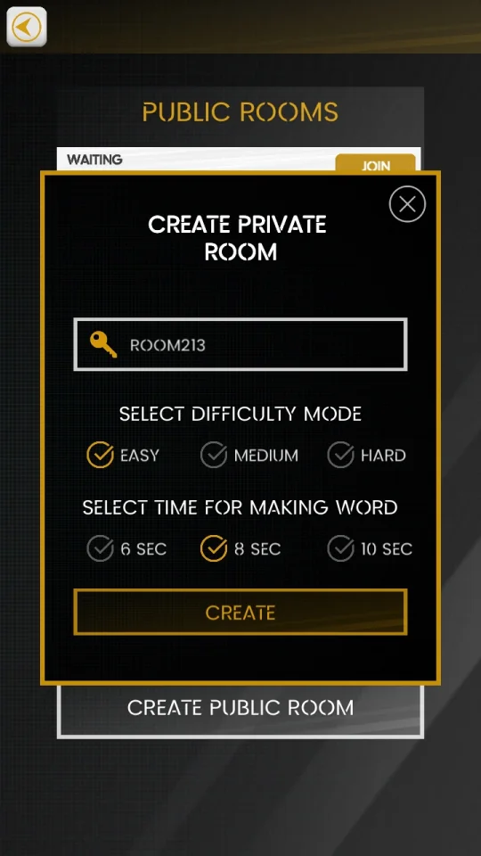 Word War Master - Online Multiplayer Game (Unity 3D + AdMob + Firebase + Photon) — screenshot 8