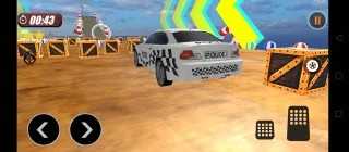 Crazy Police Car Stunt Games 2022