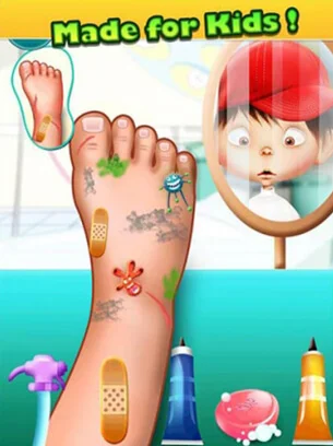 Foot Doctor Unity Source Code — screenshot 2