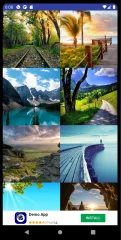 Wallpaper Offline HD 4K - Android Studio Project with Irounsource Ads